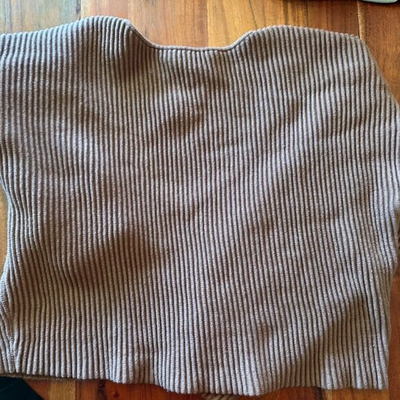 Lunya Brown Cozy Silk Cotton Sweater - Picture 2 of 2